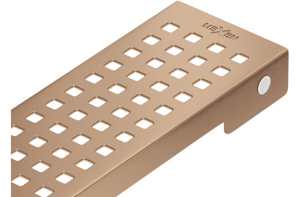 Mexen Flat M08 copertura per scarico lineare 50 cm, rame spazzolato - 1C25050