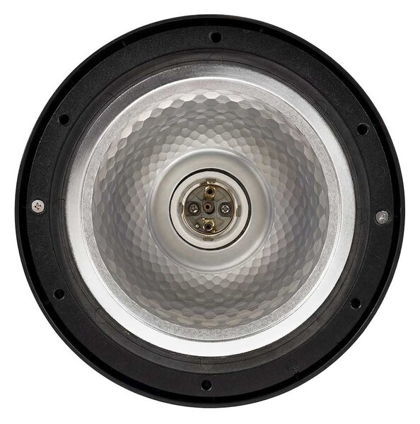 Faro interrato con base E27 - per lampade PAR30 e PAR38 - Doppio Pressacavo