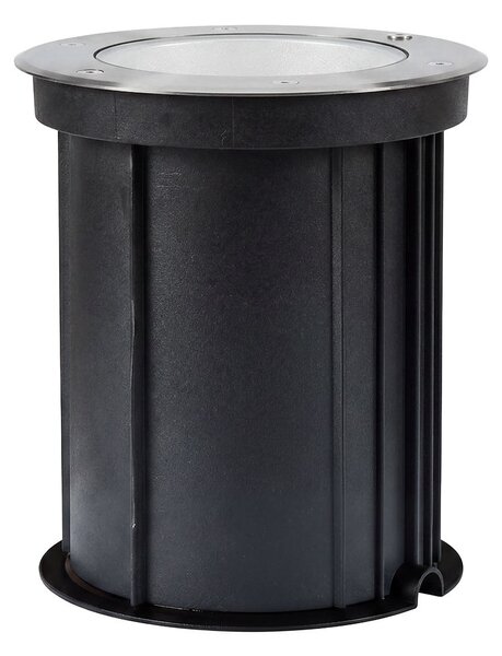 Faro interrato con base E27 - per lampade PAR30 e PAR38 - Doppio Pressacavo