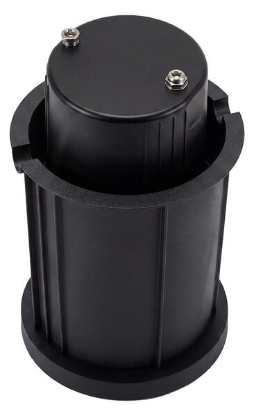Faro interrato con base E27 - per lampade PAR30 e PAR38 - Doppio Pressacavo
