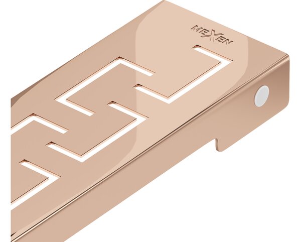 Mexen Flat M15 copertura per scarico lineare 60 cm, oro rosa - 1624060
