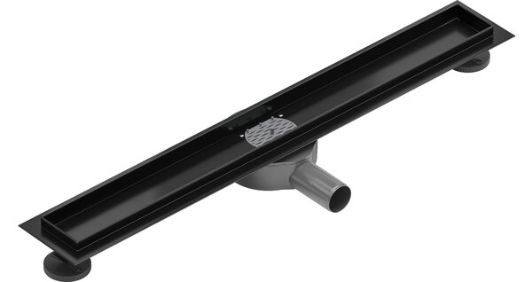 Mexen Flat 360° corpo per scarico lineare girevole 70 cm, nero - 1740070