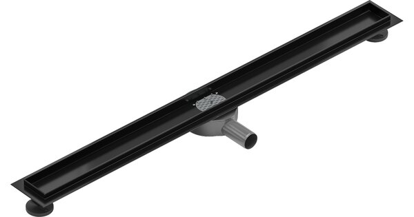 Mexen Flat 360° corpo per scarico lineare rotante 80 cm, nero - 1740080