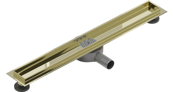 Mexen Flat 360° corpo per scarico lineare rotante 50 cm, dorato - 1540050