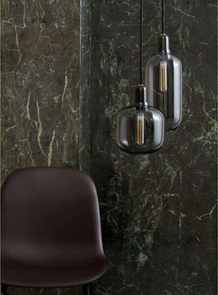Lampada a sospensione Normann Copenhagen, Grigio, Soggiorno, Vetro