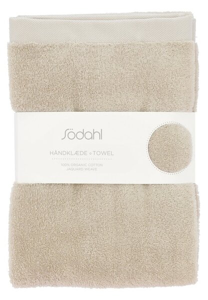 Asciugamano tipo terry beige in cotone 70x140 cm Comfort – Södahl