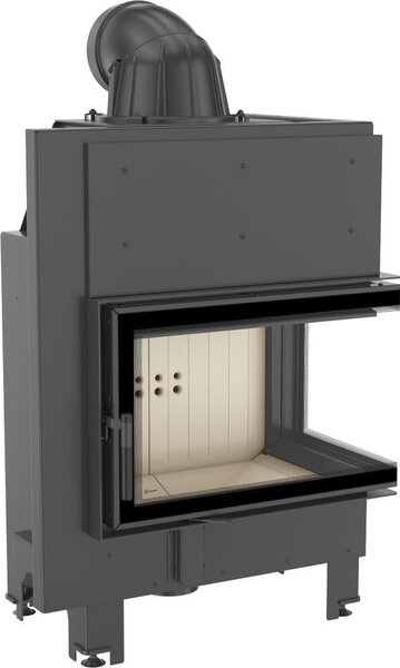 Inserto camino in acciaio KRATKI MBM destro 10 kW Ø 200