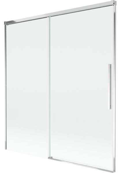 Mexen Rox parete da doccia a 2 ante scorrevoli 150 x 150 cm, trasparente, cromo - 8C9-150-001-01-00