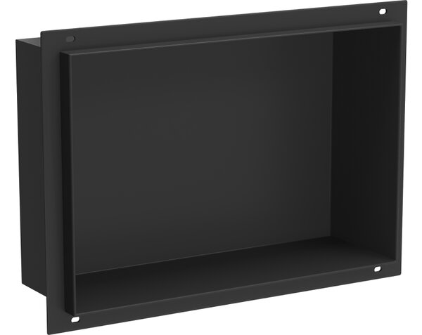 Mexen X-Wall-NR mensola da incasso senza cornice 30 x 20 cm, nera - 1971302010