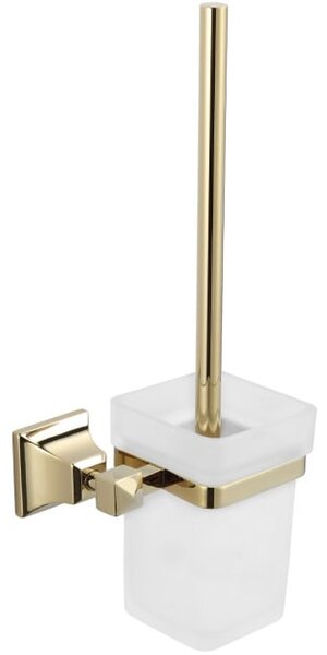 Mexen Dalia scopino per WC, oro - 7017350-50