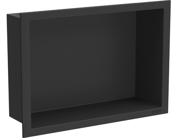 Mexen X-Wall-R mensola da nicchia con flangia 30 x 20 cm, nera - 1970302010