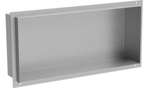 Mexen X-Wall-NR mensola ad incasso senza flangia 45 x 20 cm, inox - 1911452010