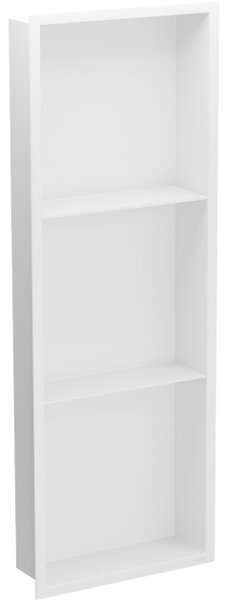 Mexen X-Wall-R mensola a incasso con cornice e ripiano 90 x 30 cm, bianca - 1920903010S