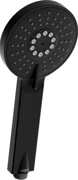 Mexen R-40 soffione doccia a 3 funzioni, nero - 79540-70