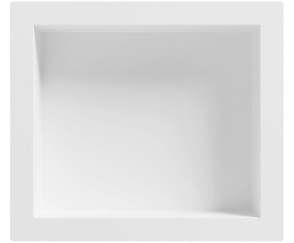 Mexen X-Wall-S mensola da incasso SMC con cornice 35,5 x 40,7 cm, bianca - 1901354109
