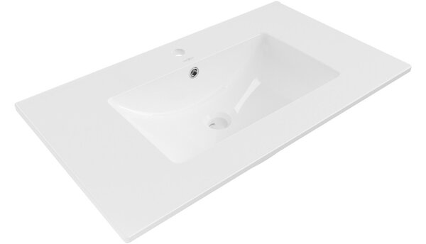 Mexen Atena lavandino incassato nel piano 80 x 46 cm, bianco - 25018000