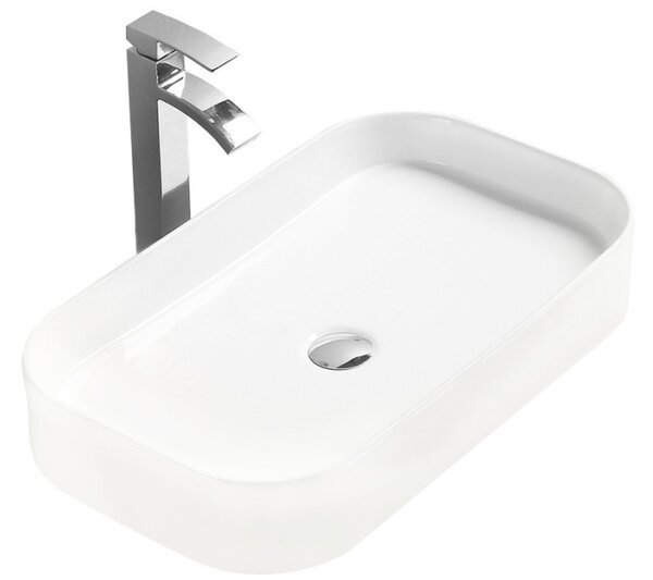 Mexen Alessia lavabo da appoggio 75 x 38 cm, bianco - 21577500