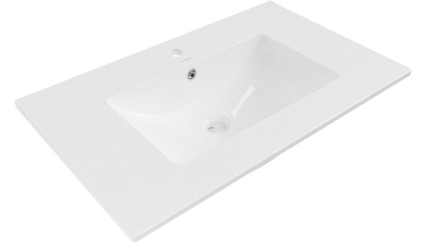 Mexen Atena lavabo incassato nel piano 76 x 46 cm, bianco - 25017500