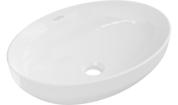 Mexen Cornelia lavabo da appoggio 50 x 37 cm, bianco - 21885000