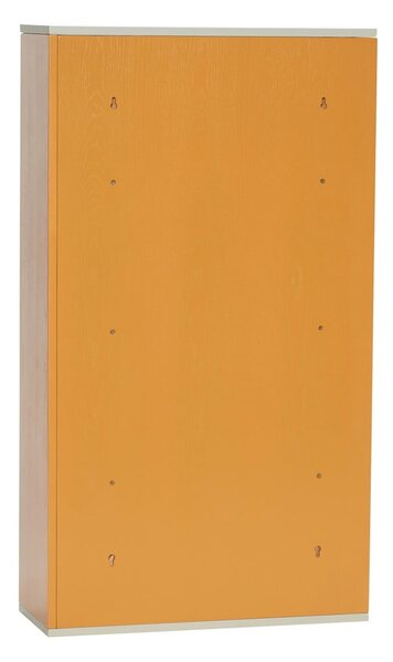 Libreria a parete arancione in legno di frassino 60x109 cm Apollo - Hübsch