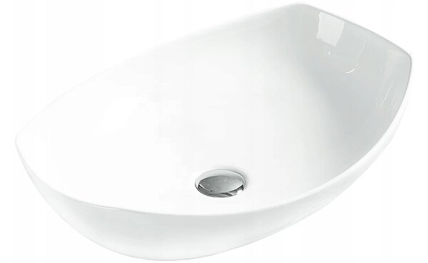 Mexen Gianna lavabo da appoggio 56 x 39 cm, bianco - 21915600