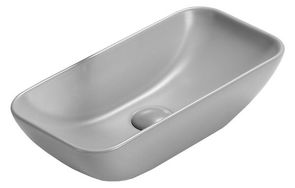 Mexen Klara lavandino da appoggio 46 x 23 cm, grigio chiaro opaco - 21564661