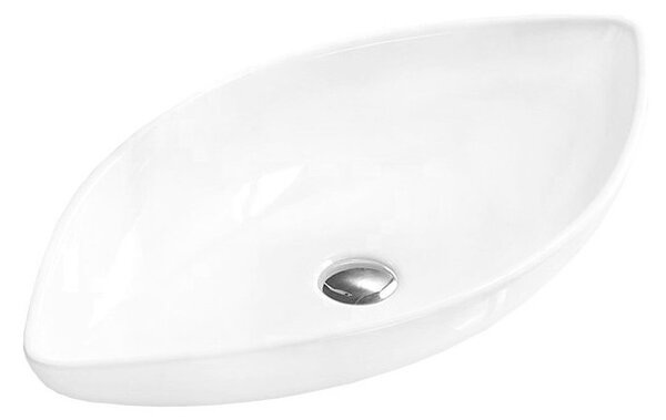 Mexen Ivone lavabo da appoggio 70 x 37 cm, bianco - 21487000