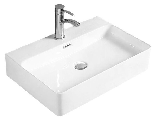 Mexen Lara lavandino da appoggio 60 x 42 cm, bianco - 21166000