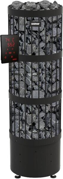 Stufa per sauna Harvia Legend Home XW WiFi nera 6,8 kW | con controllo digitale | HPO704XW