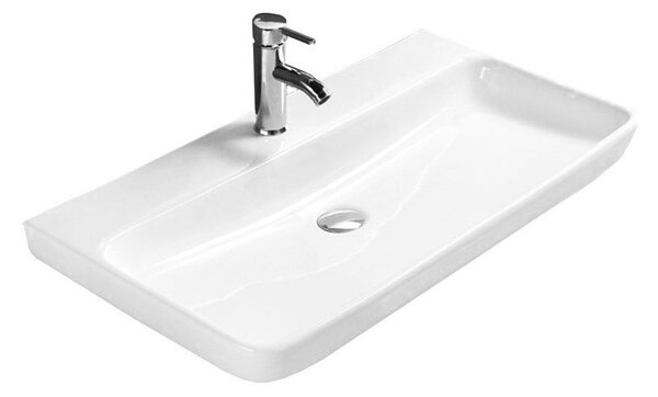 Mexen Lili lavabo da appoggio 81 x 47 cm, bianco - 21138100