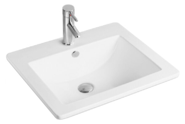 Mexen Lora lavabo da incasso 53 x 46 cm, bianco - 25365300