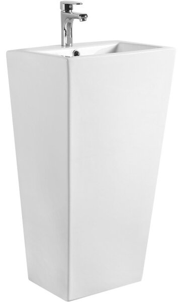 Mexen Liza lavabo a colonna 44 x 38 cm, bianco - 26154400