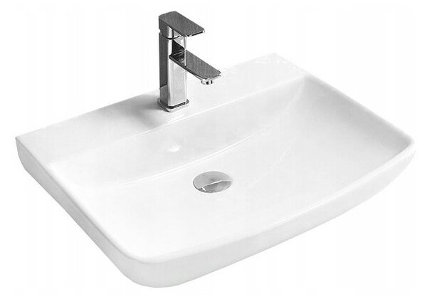 Mexen Lili lavabo da appoggio 60 x 47 cm, bianco - 21136000