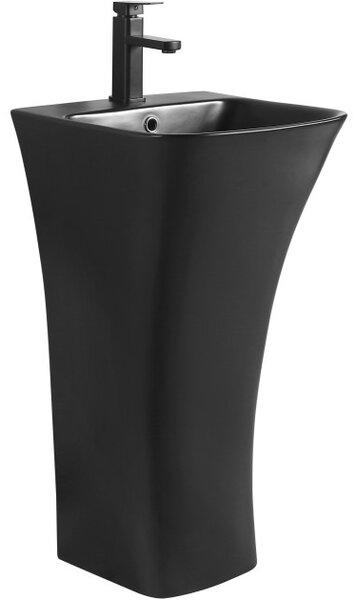 Mexen Nel lavabo autoportante 45 x 44 cm, nero opaco - 26134570