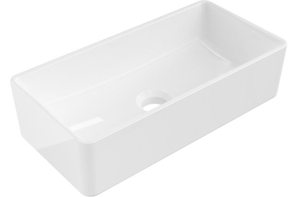 Mexen Nadia lavabo da appoggio 46 x 23 cm, bianco - 21614600
