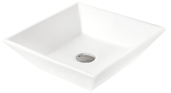 Mexen Pola lavabo da appoggio 41 x 41 cm, bianco - 22224100