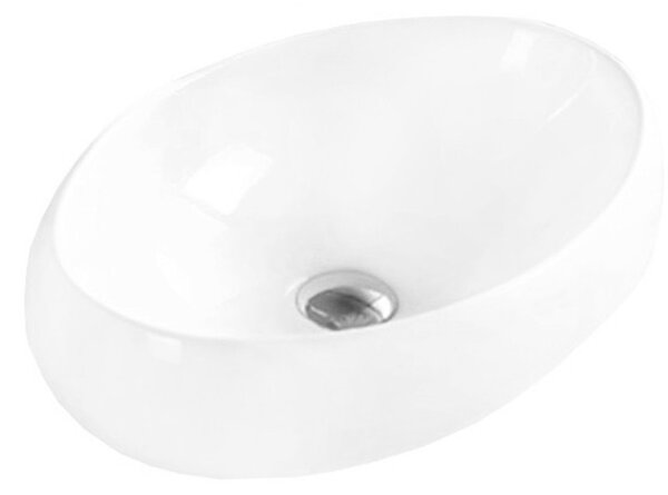Mexen Silvia lavandino da appoggio 60 x 40 cm, bianco - 21686000