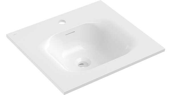 Mexen Vela lavandino da incasso 51 x 46,5 cm, bianco lucido - 25235000