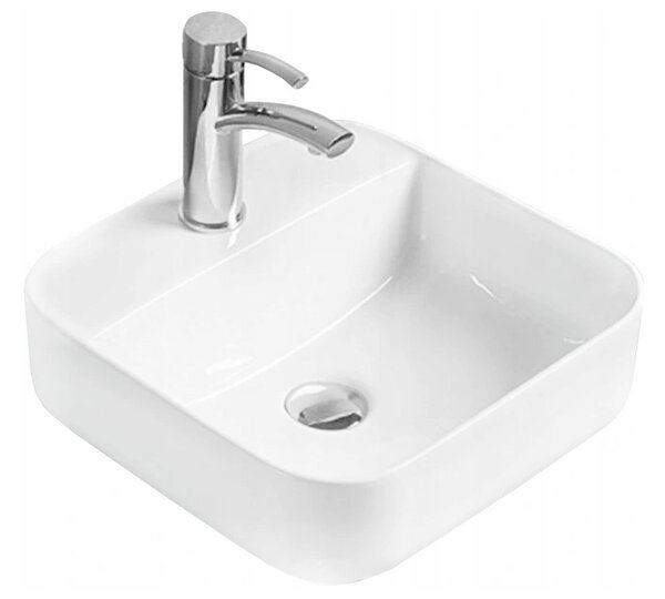 Mexen Silvia lavabo da appoggio 39 x 39 cm, bianco - 21863900