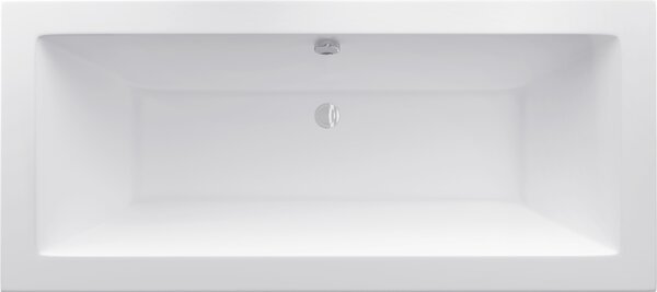 Mexen Cube vasca da bagno rettangolare 160 x 70 cm, bianca - 55051607000
