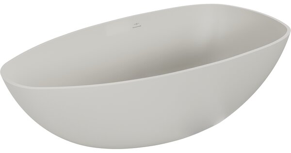 Mexen Imola vasca da bagno indipendente in conglomerato 150 x 77 cm, cemento opaco - 57281507661