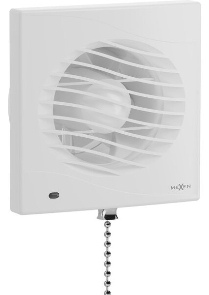 Mexen DXS 100 ventilatore da bagno, interruttore a corda, bianco - W9603-100K-00