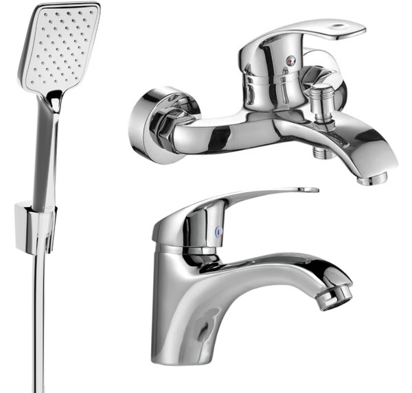 Mexen Fabia R62 set vasca da bagno, cromo - 746503R62-00