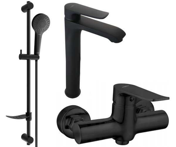 Mexen Pecos DF05 set doccia, nero - 72714DF05-70