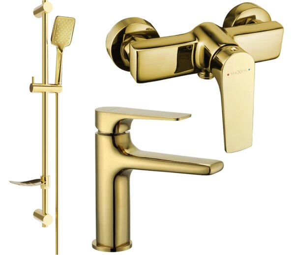 Mexen Lynx DF62 set doccia, dorato - 745904DF62-50