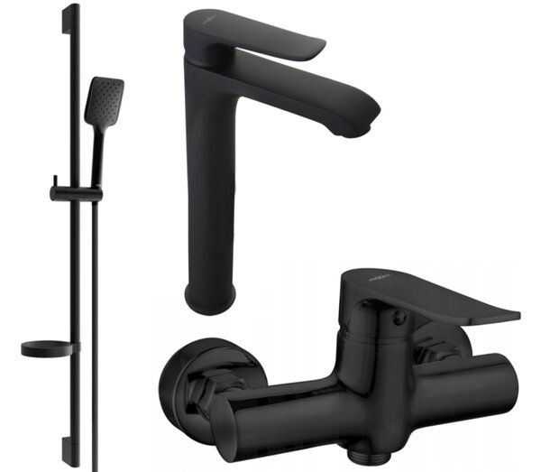 Mexen Pecos DS62 set doccia, nero - 72714DS62-70