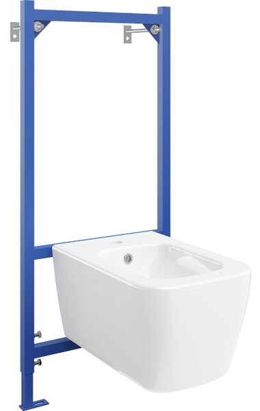 Mexen set incasso bidet telaio Fenix B con bidet Margo, bianco - 69935425100