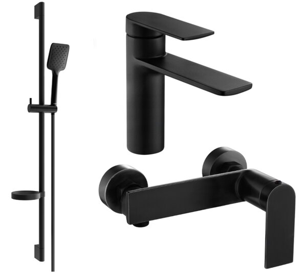 Mexen Zero DS62 set doccia, nero - 71104DS62-70
