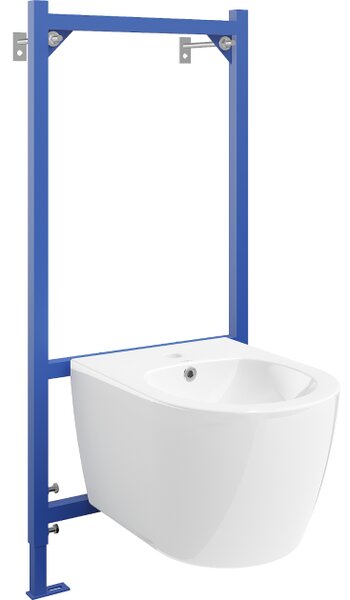 Mexen set incasso bidet cornice Fenix B con bidet Carmen, bianco - 69935884900