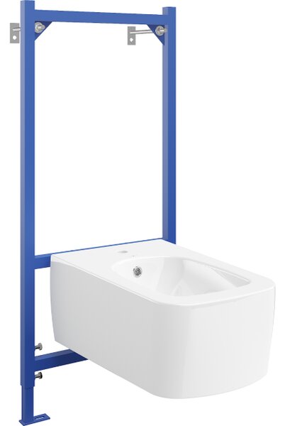Mexen set incasso bidet telaio Fenix B con bidet York, bianco - 69935115500
